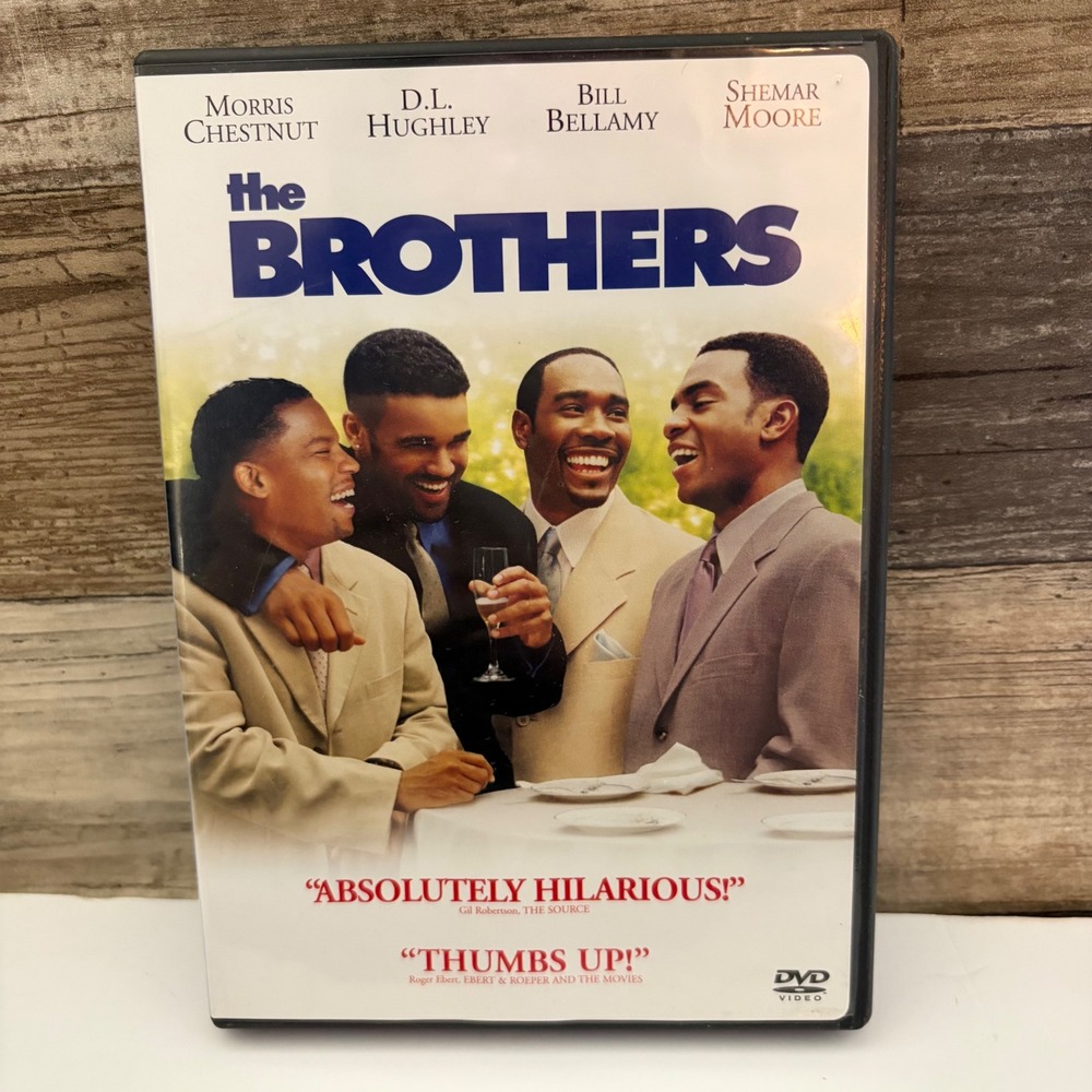 The Brothers DVD Morris Chestnut Shemar Moore DL Hughley Bill Bellamy Comedy